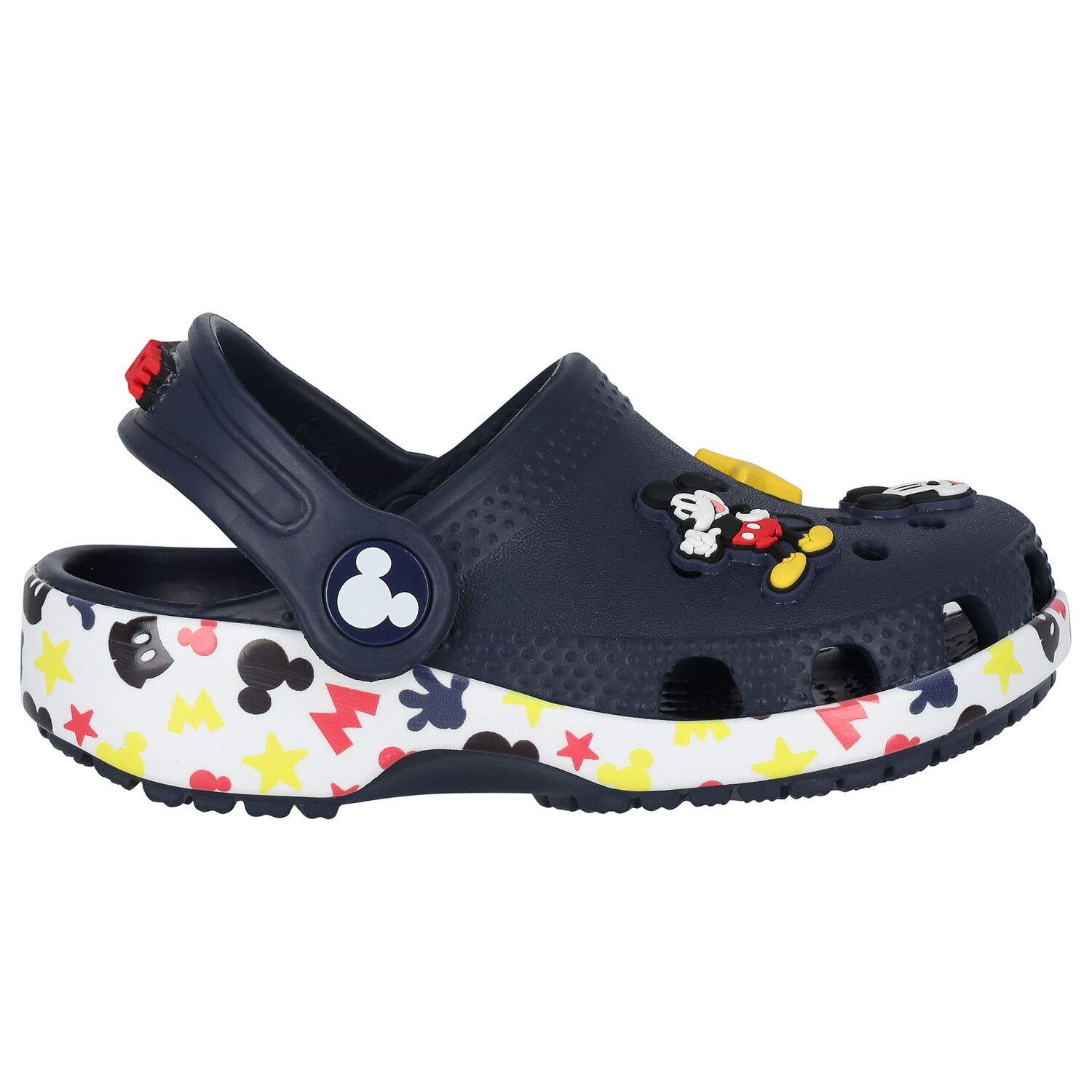 Navy Blue Mickey Mouse Classic Clogs Sandals, 1, hi-res image number null