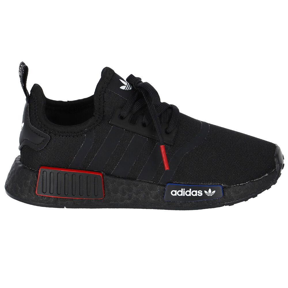 adidas Originals Black NMD R1 Trainers | Junior Couture USA