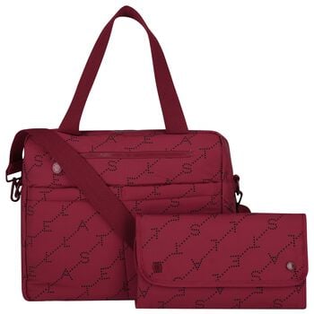 Burgundy Logo Baby Changing Bag ( 30CM )