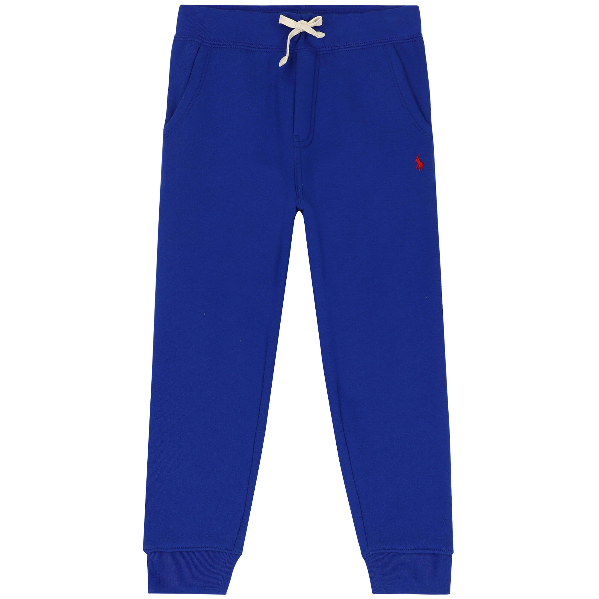 Ralph Lauren Boys Blue Logo Joggers Junior Couture