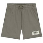 Green Logo Shorts , 2, hi-res