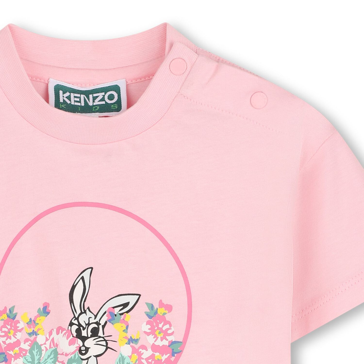 Younger Girls Pink Logo T-Shirt, 1, hi-res