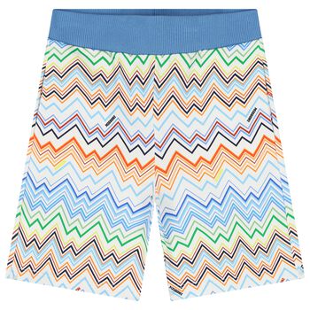 Boys Multi-Coloured Zig Zag Shorts