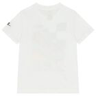 Boys White Logo T-Shirt, 1, hi-res