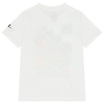 Boys White Logo T-Shirt
