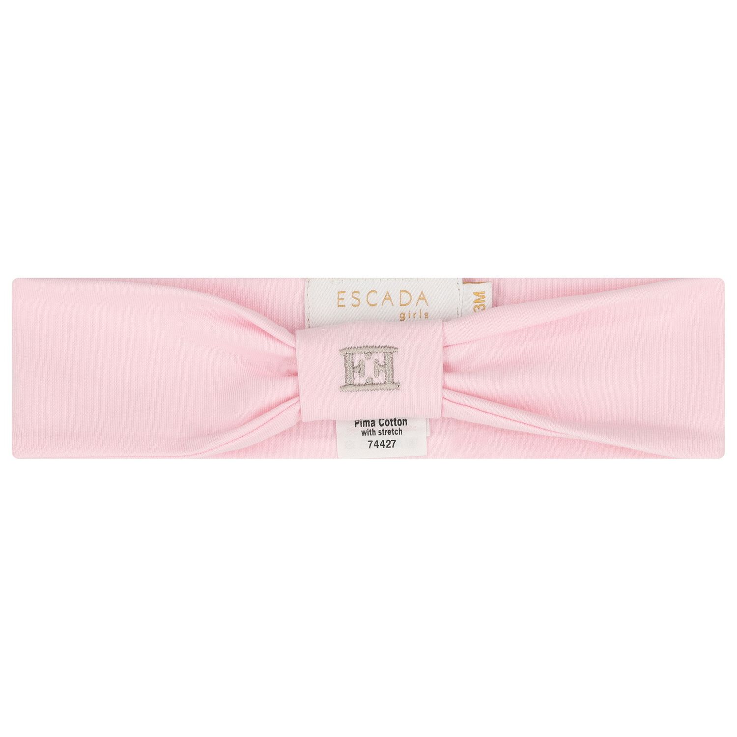 Baby Girls Pink Logo Headband, 2, hi-res