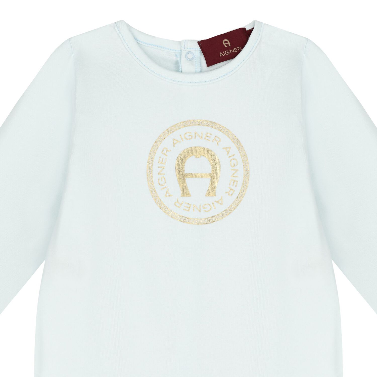 Baby Boys Blue Logo Babygrow, 2, hi-res image number null