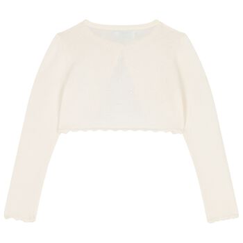 Girls Ivoy Knitted Cardigan