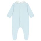 Baby Boys Blue Babygrow, 1, hi-res