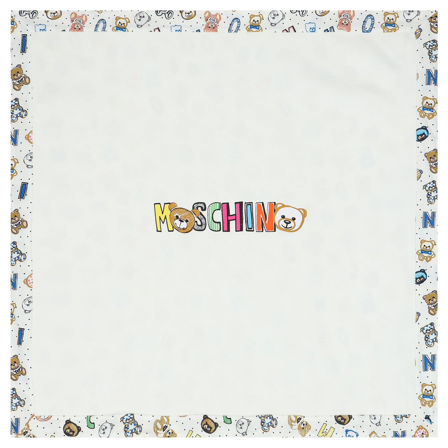 بطانية بشعار تيدى باللون العاجى, 1, hi-res