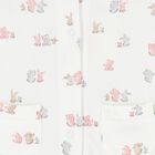 Baby Girls White & Pink Romper Gift Set, 1, hi-res