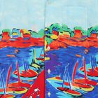 Boys Blue Logo Shirt, 1, hi-res