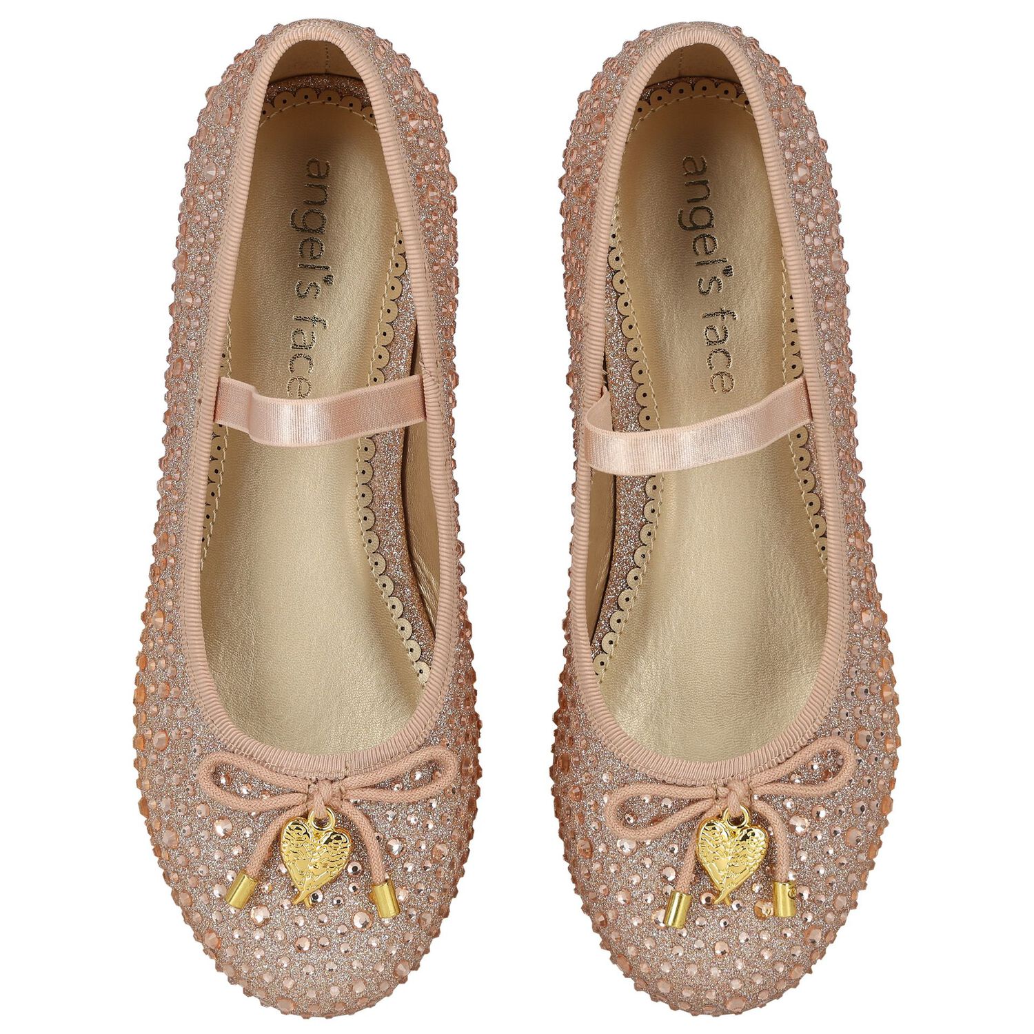 حذاء بنات بفيونكة باللون الزهري, 1, hi-res image number null