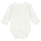 Baby Girls Ivory & Beige Balloon Bodysuits ( 2-Pack ), 1, hi-res
