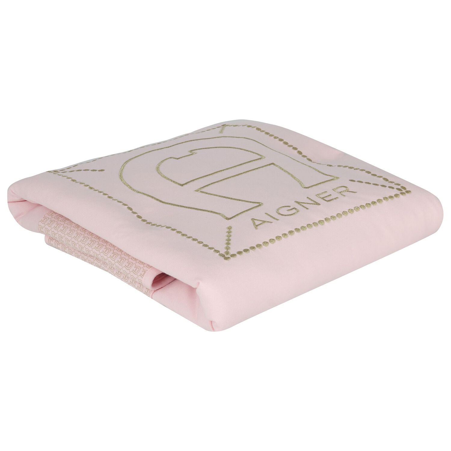 Baby Girls Pink Logo Blanket, 3, hi-res