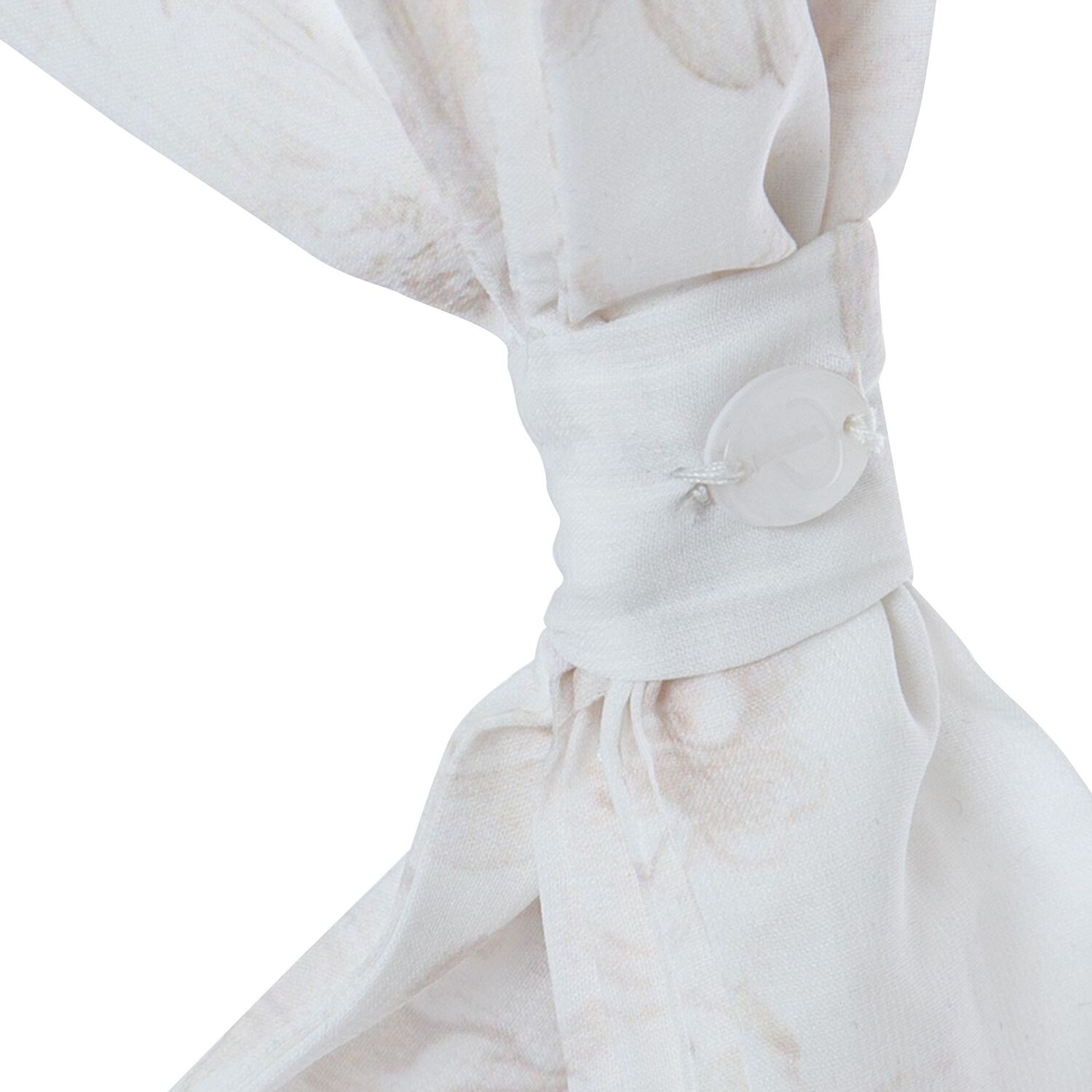 طوق شعر للبنات باللون العاجي, 1, hi-res image number null