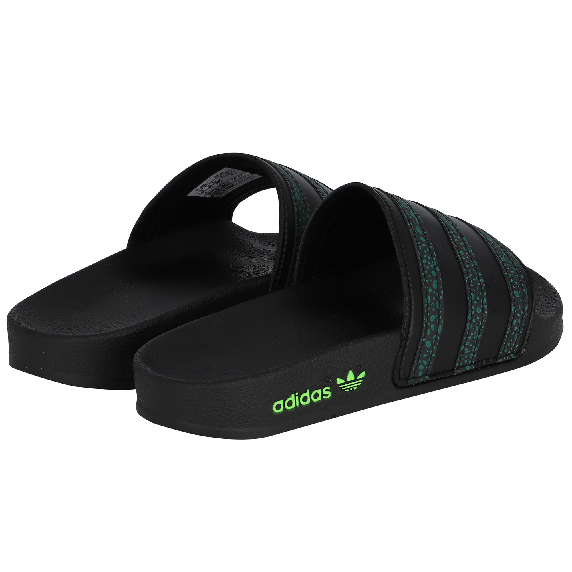 送料無料◆2025新品  Adilette Black Kids Adidas J USA Couture Junior | Sliders 靴