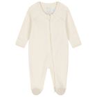 Ivory Logo Babygrow, 1, hi-res