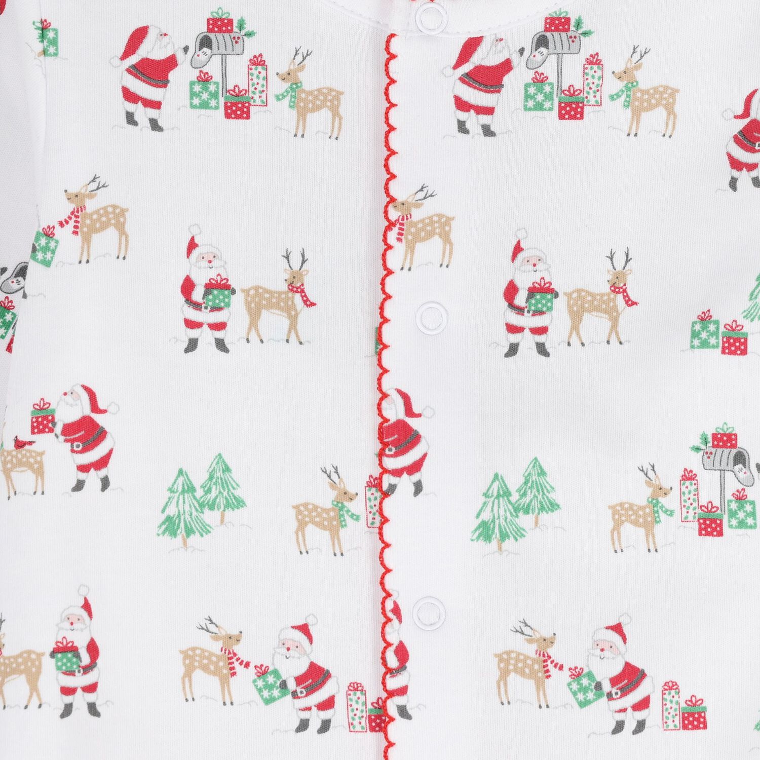 White North Pole Reindeer Babygrow, 1, hi-res