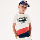 Boys White Logo T-Shirt, 1, hi-res