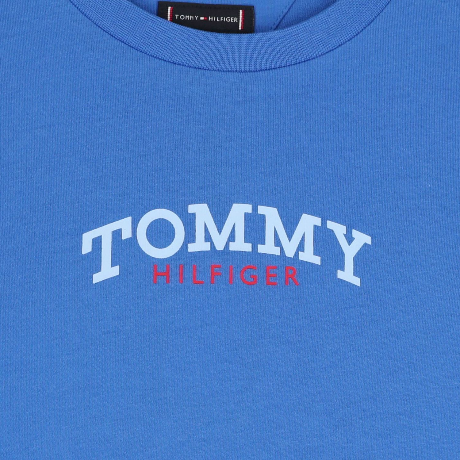 تيشيرت بشعار للأولاد باللون الأزرق, 2, hi-res