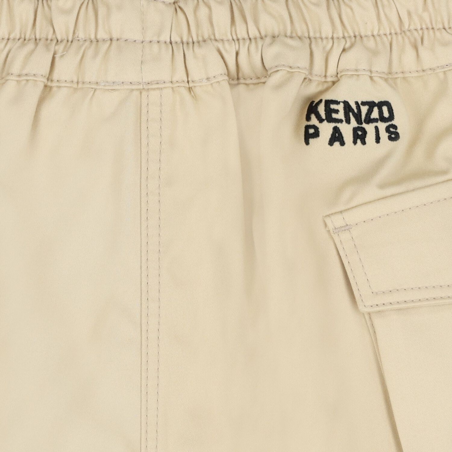 Girls Beige Elephant Shorts, 1, hi-res