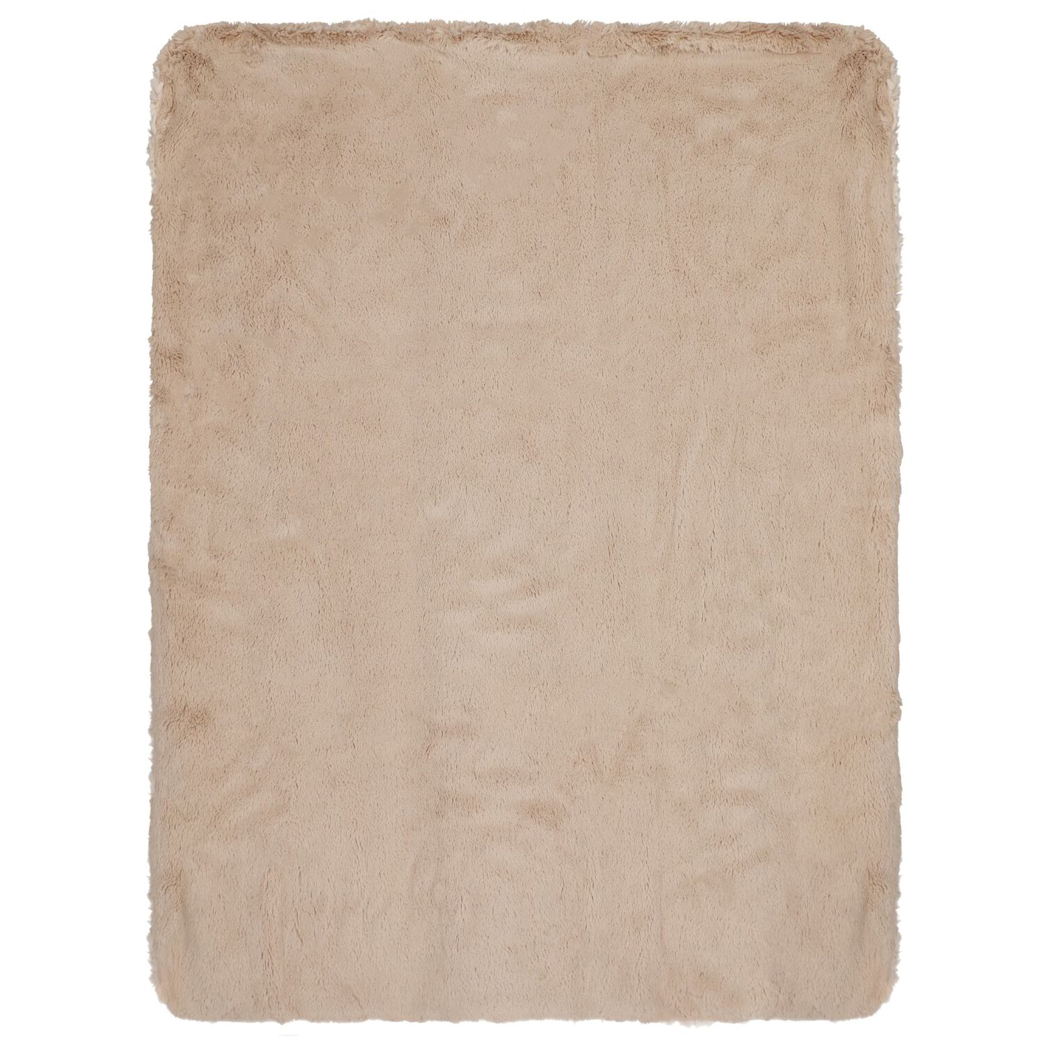 Beige Plush Baby Blanket, 1, hi-res image number null