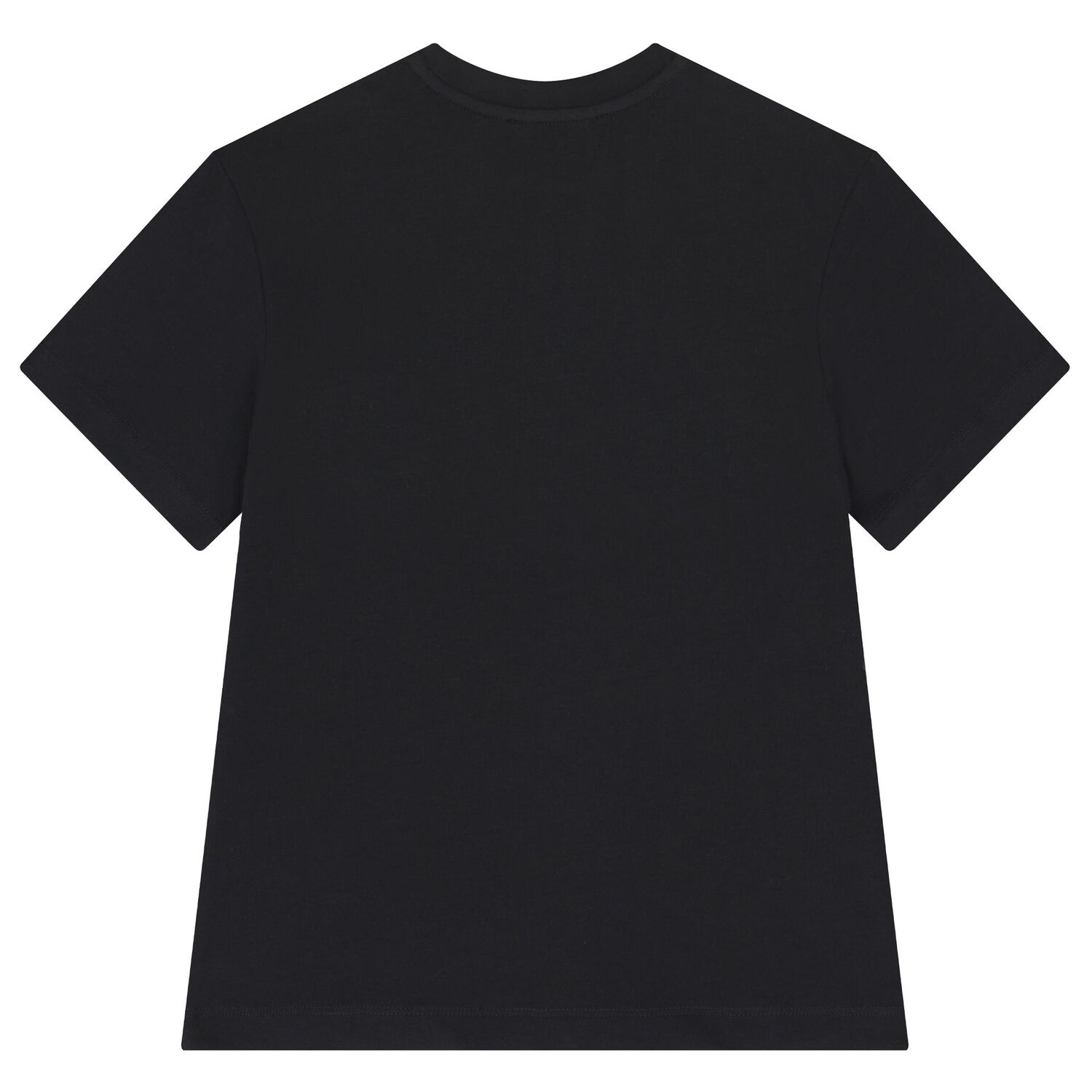 Girls Black Logo T-Shirt, 1, hi-res image number null