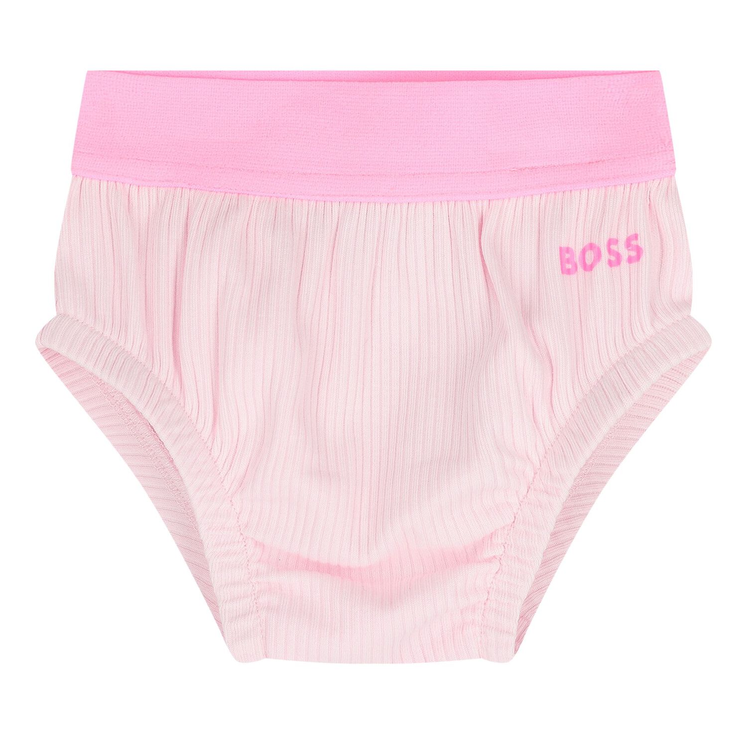 Baby Girls Pink Logo Dress Set, 1, hi-res