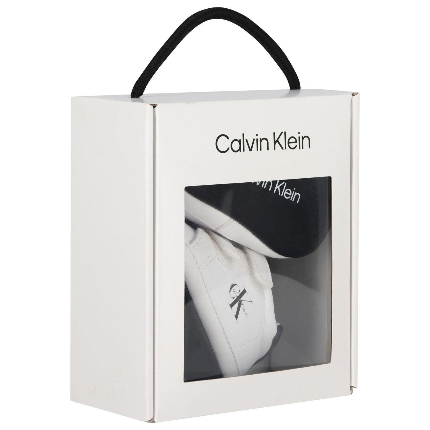 White Logo Baby Pre Walker Shoes, 1, hi-res