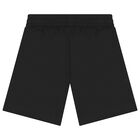 Boys White & Black Logo Shorts Set, 1, hi-res