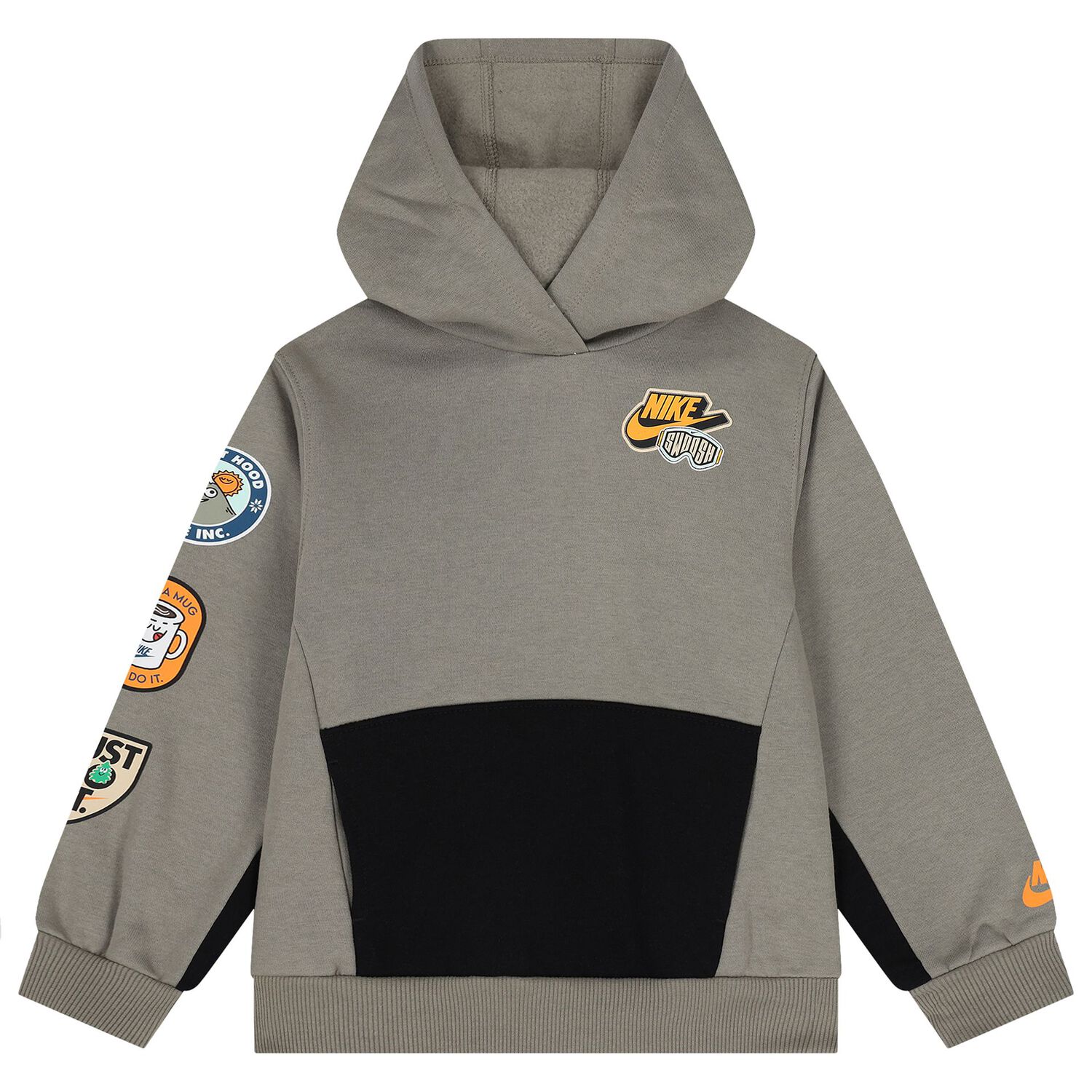 Younger Boys Green Logo Tracksuit, 1, hi-res