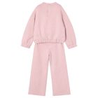 Girls Pink Tracksuit, 2, hi-res