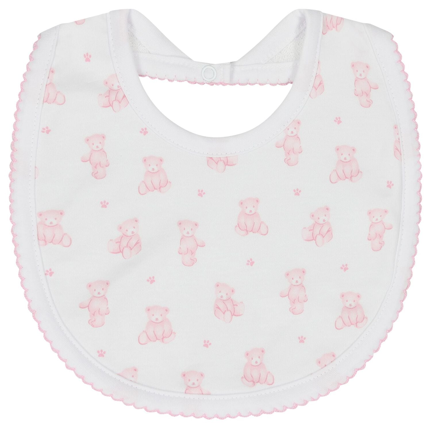 Baby Girls White & Pink Teddy Bear Babygrow Gift Set , 1, hi-res