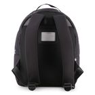 Girls Black Logo Backpack, 1, hi-res