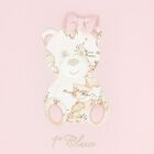 Baby Girls Pink & Beige Geo Map Blanket, 1, hi-res