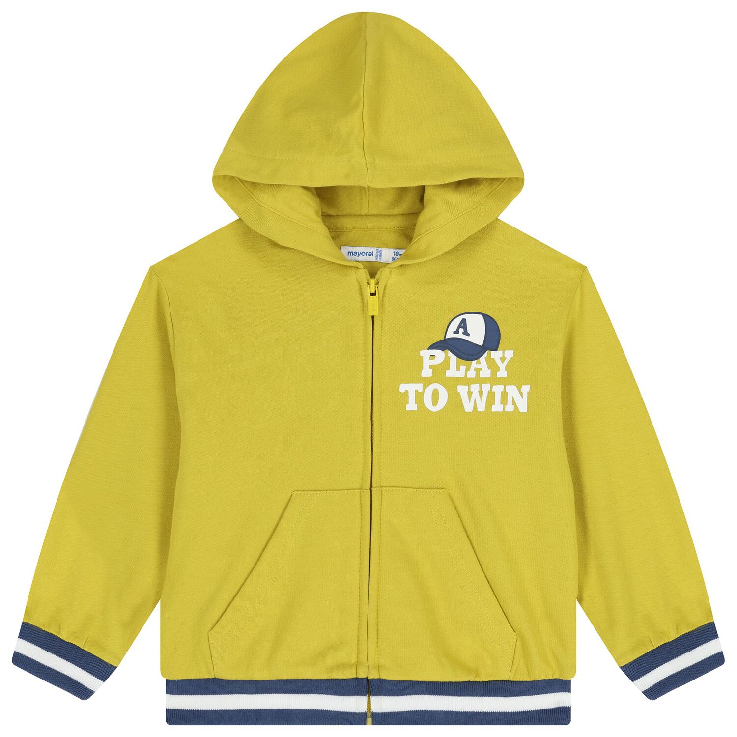 Younger Boys White & Blue Tracksuit Set ( 3 Piece ), 1, hi-res