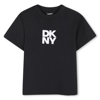 Boys Black Logo T-Shirt