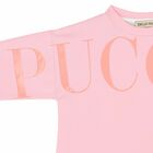 Girls Pink Logo Top, 1, hi-res