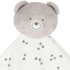 White Teddy Bear Baby Doudou Comforter, 1, hi-res