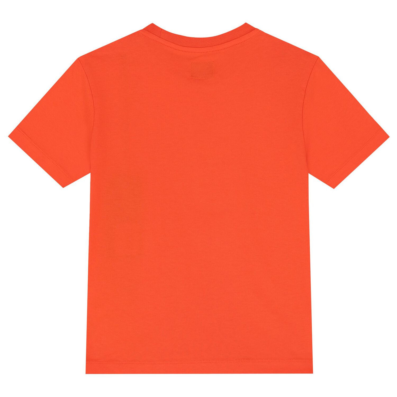 Boys Orange Logo T-Shirt, 3, hi-res