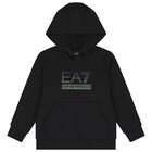 Boys Black Logo Tracksuit, 3, hi-res