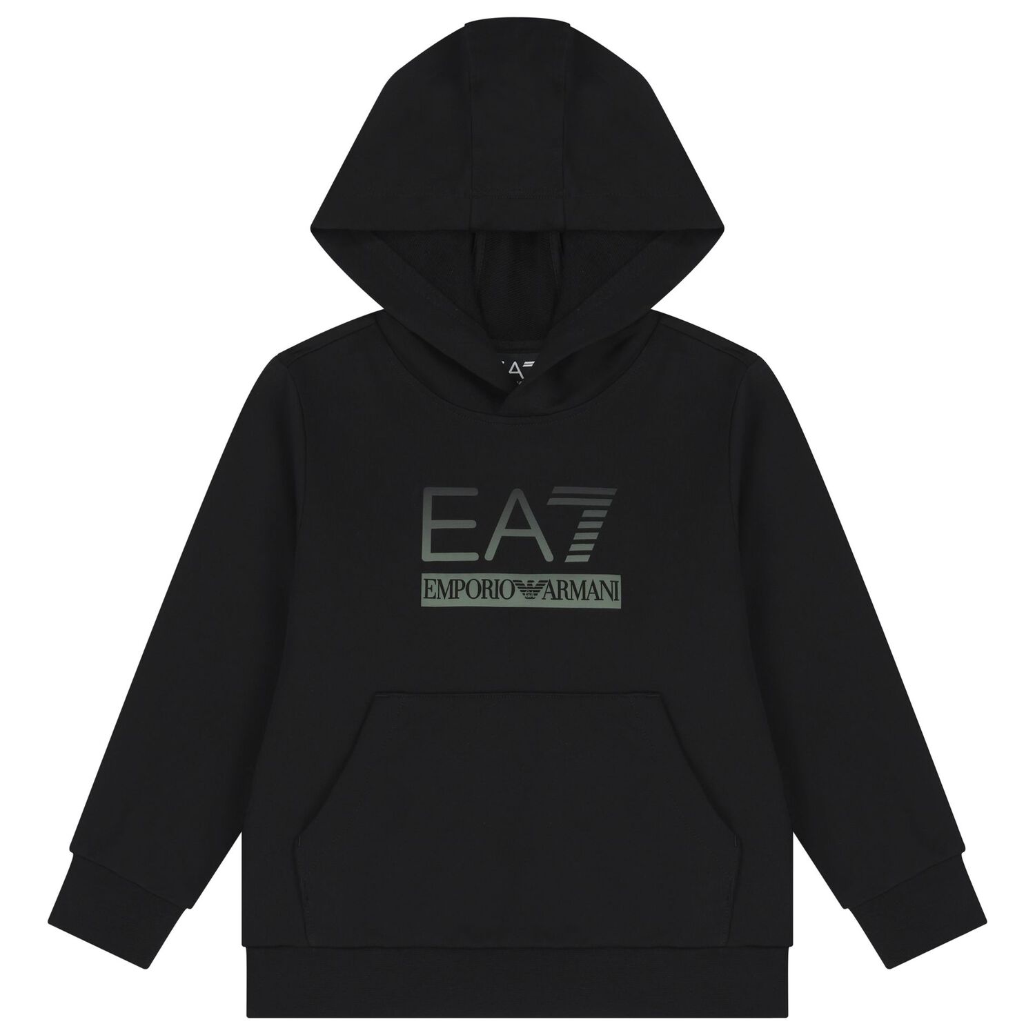 Boys Black Logo Tracksuit, 3, hi-res