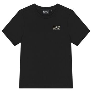 Girls Black Logo T-Shirt