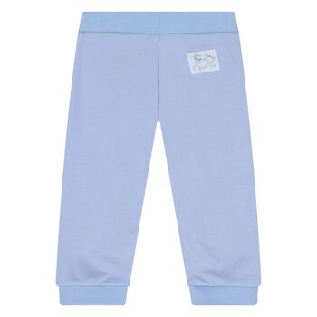 Younger Boys Blue Clouds Trousers Set