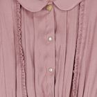 Girls Pink Satin Dress, 1, hi-res