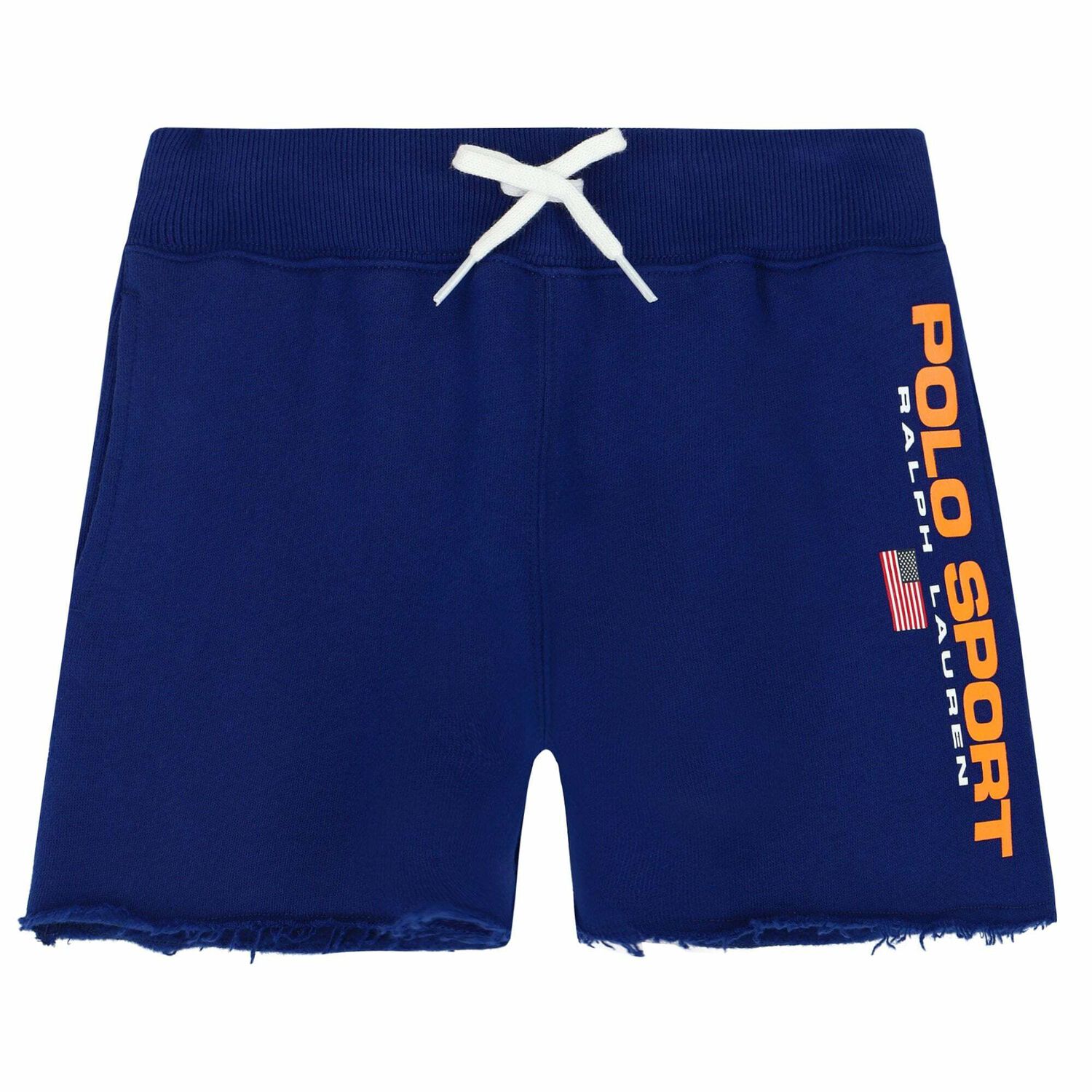 Older Girls Blue Logo Shorts, 1, hi-res image number null