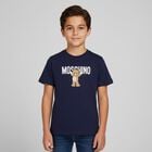 Navy Blue Teddy Bear Logo T-Shirt, 2, hi-res