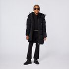 Girls Black Logo Leggings, 1, hi-res