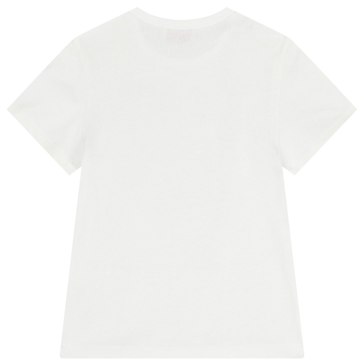 Girls White Embroidered Logo T-Shirt, 1, hi-res